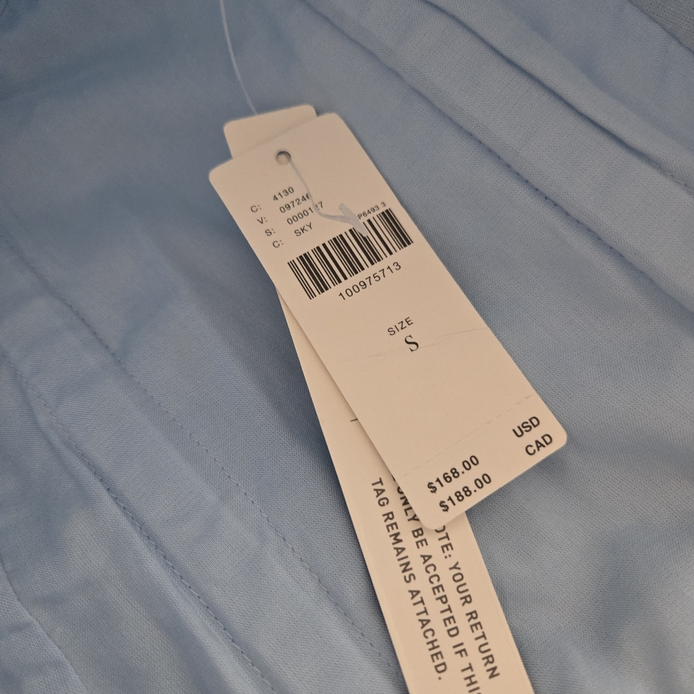 NWT Maeve Strapless Ruffle Mini Dress - Picture 7 of 8